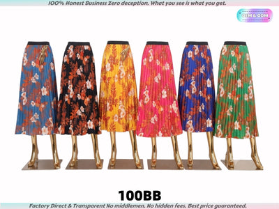 100 Huge Ready Stock! Best Price & Top Quality Pleated Skirts.