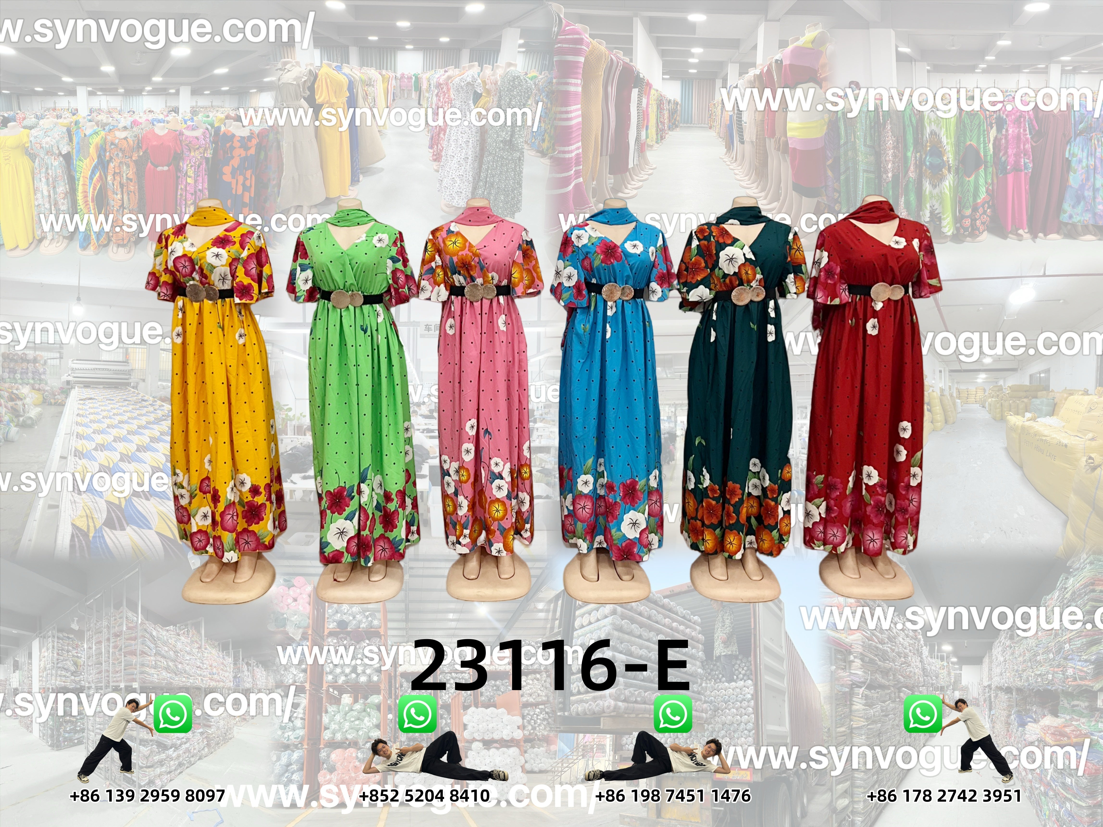 In Stock Now | Superior Texture   PN:23116-E  👗Stylish Dresses