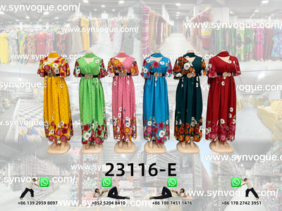In Stock Now | Superior Texture   PN:23116-E  👗Stylish Dresses