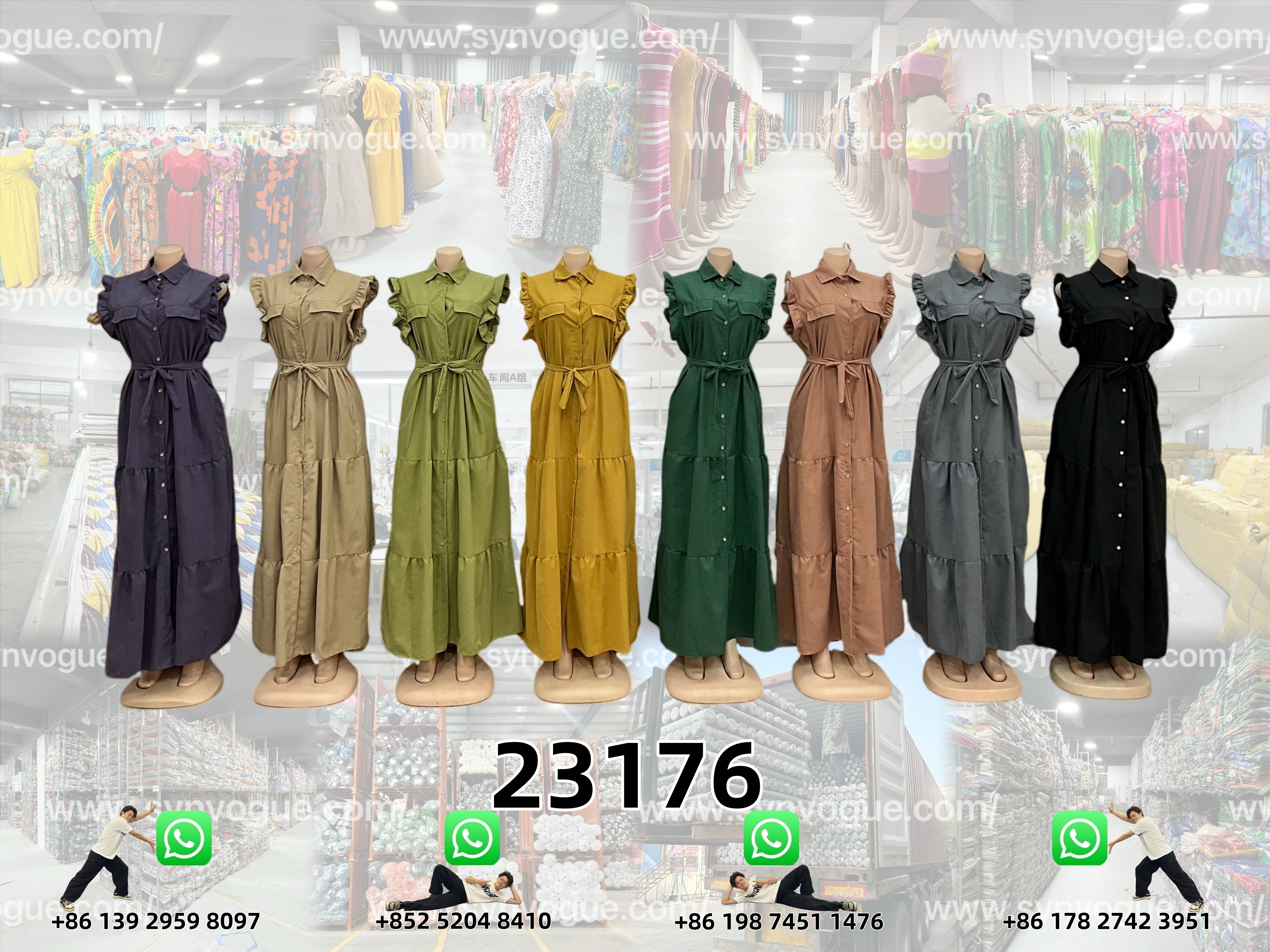 Low Stock Alert | Place Order Soon   PN：23176 👗 Stylish Dresses