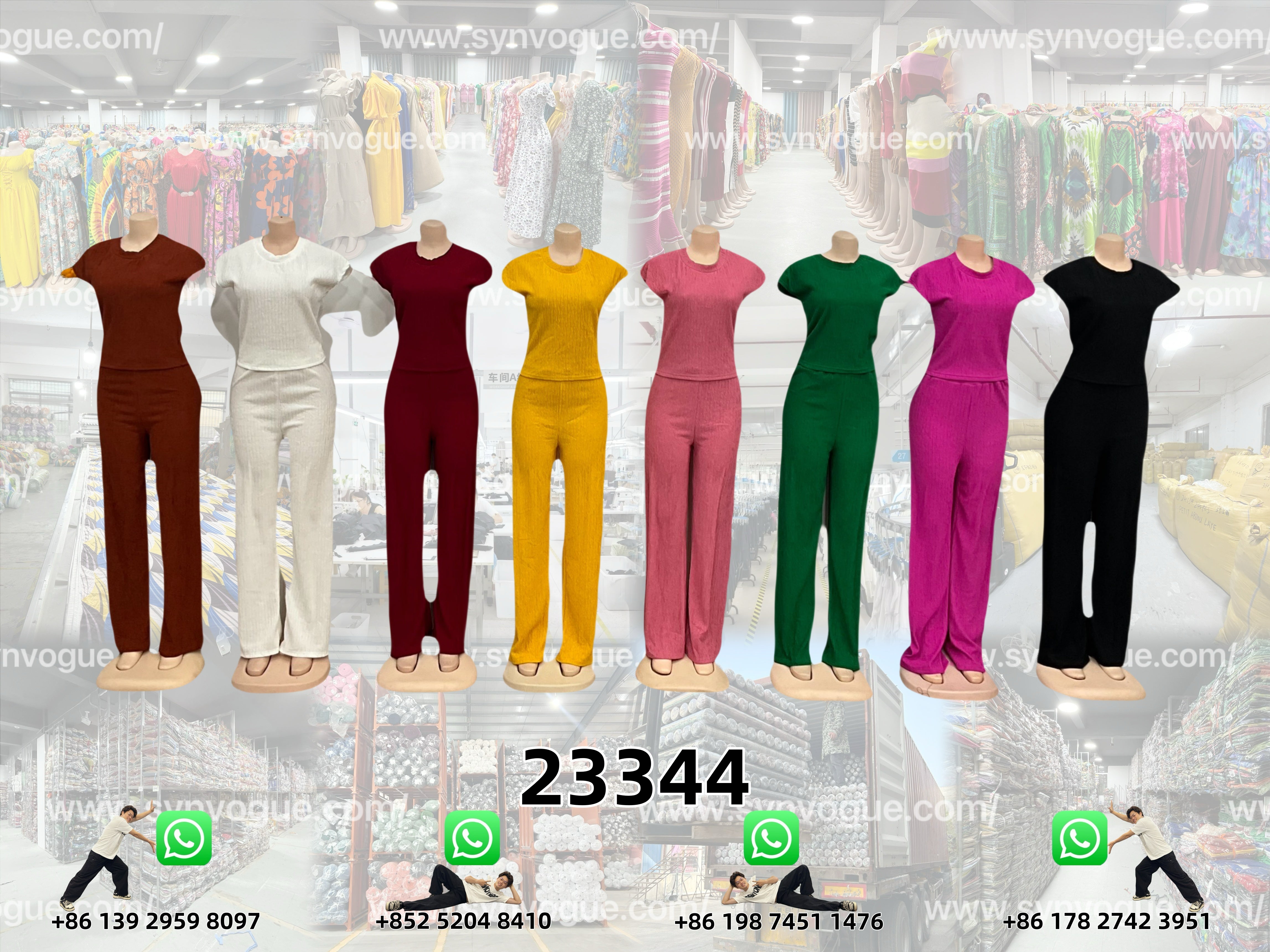 Trusted by African Boutiques | In Stock   PN：23344 👚 Women’s Suits & Sets