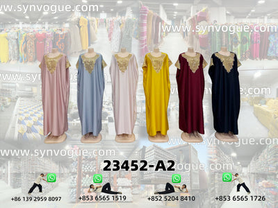 High-Grade Fabric | Immediate Dispatch    PN:23452-A2 Boubou Dresses
