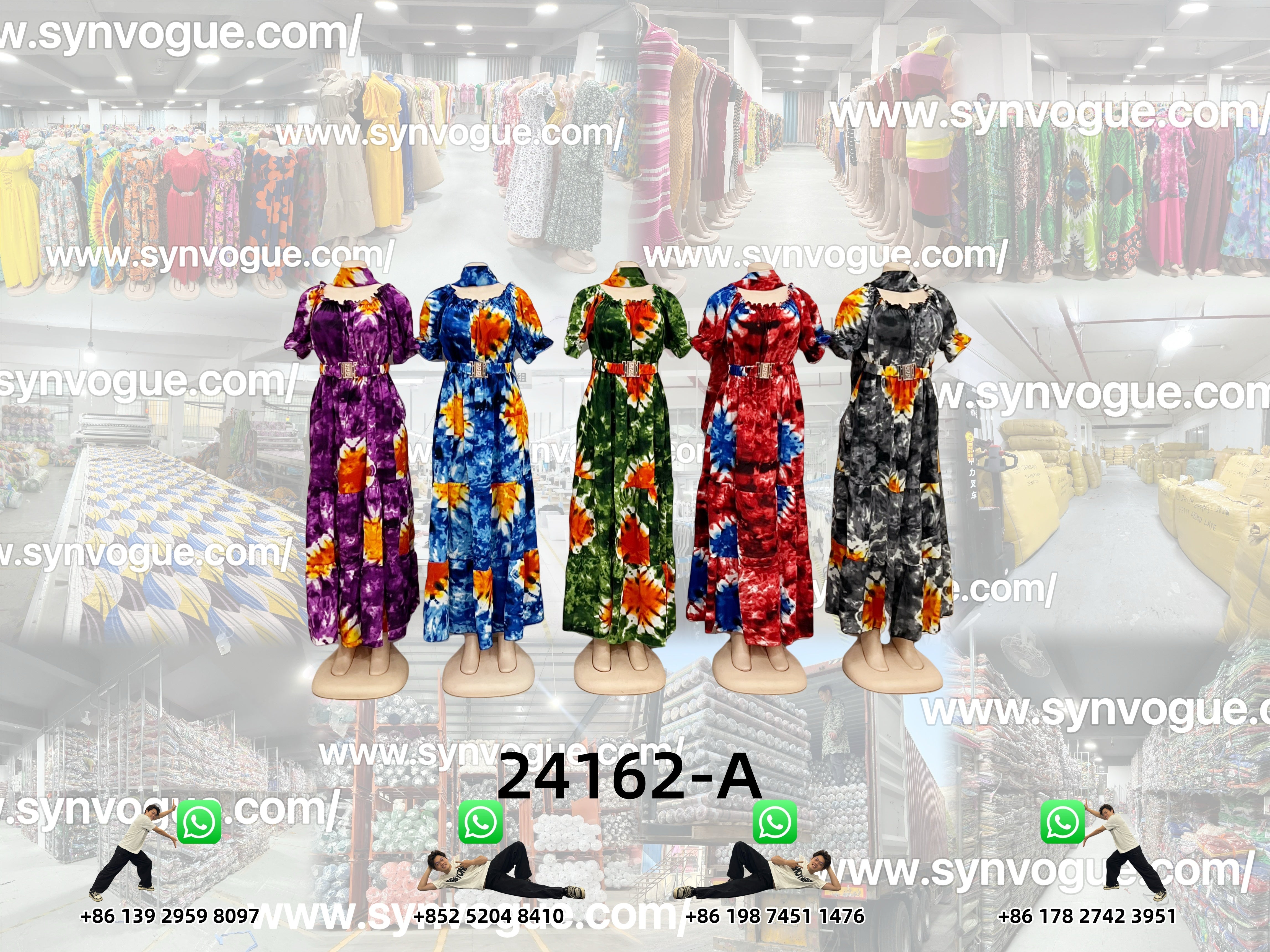 Ready to Ship | Top-Quality Material   PN:24162-A  👗Stylish Dresses