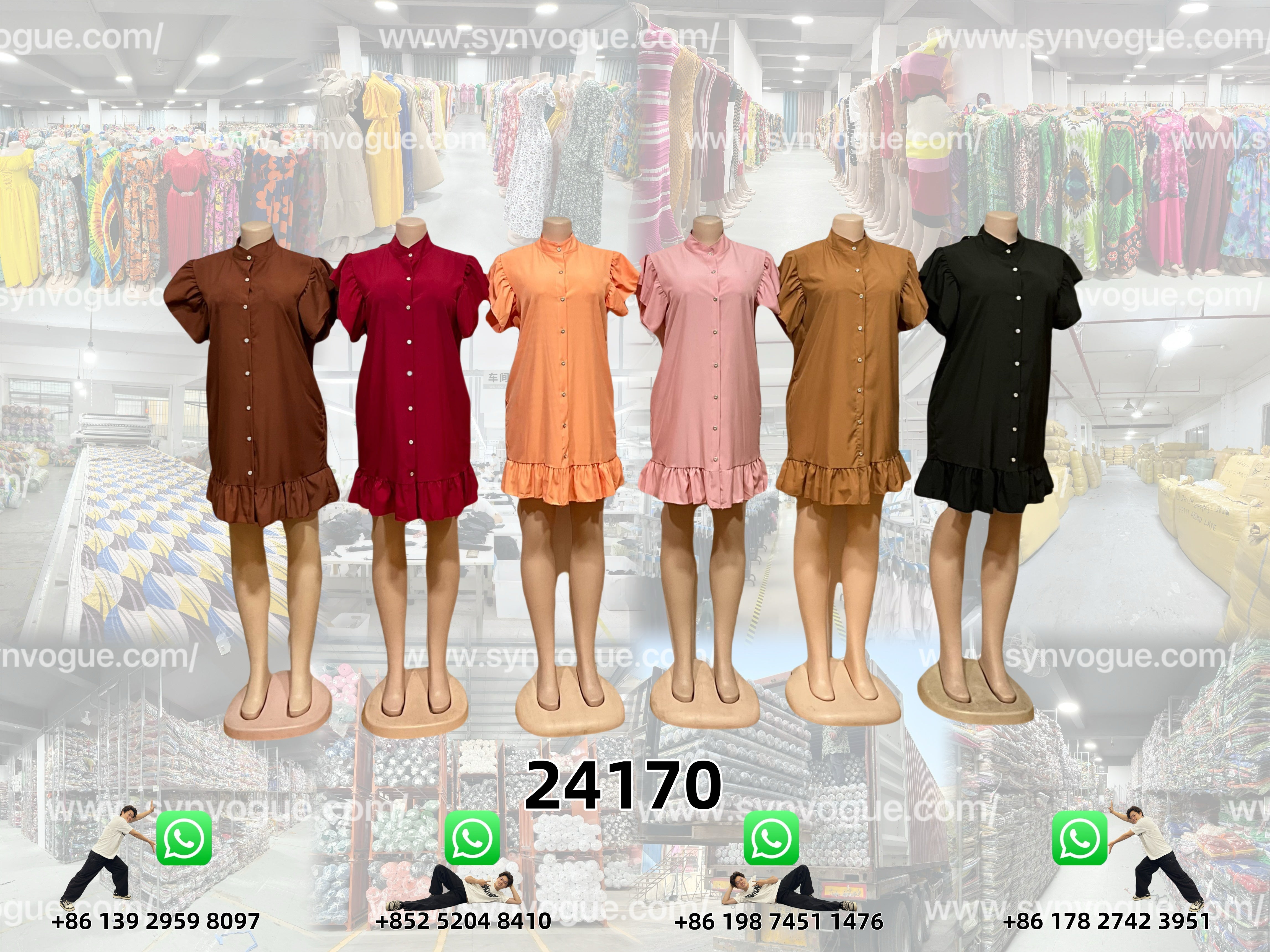 Selling Fast | Don’t Miss Out   PN：24170 👗 Stylish Dresses
