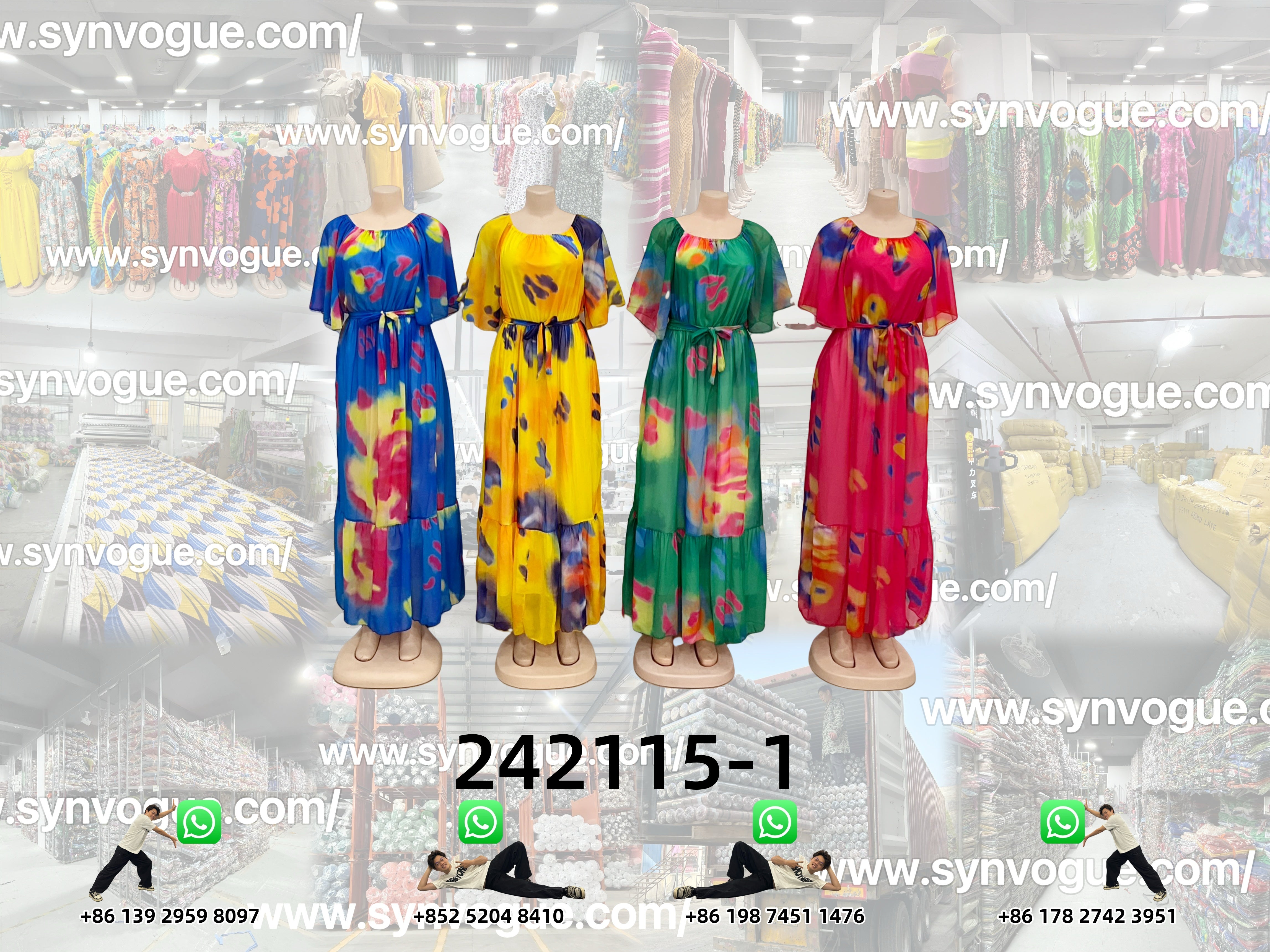 Wholesale Ready | MOQ: 12pcs   PN:242115-1   👗Stylish Dresses