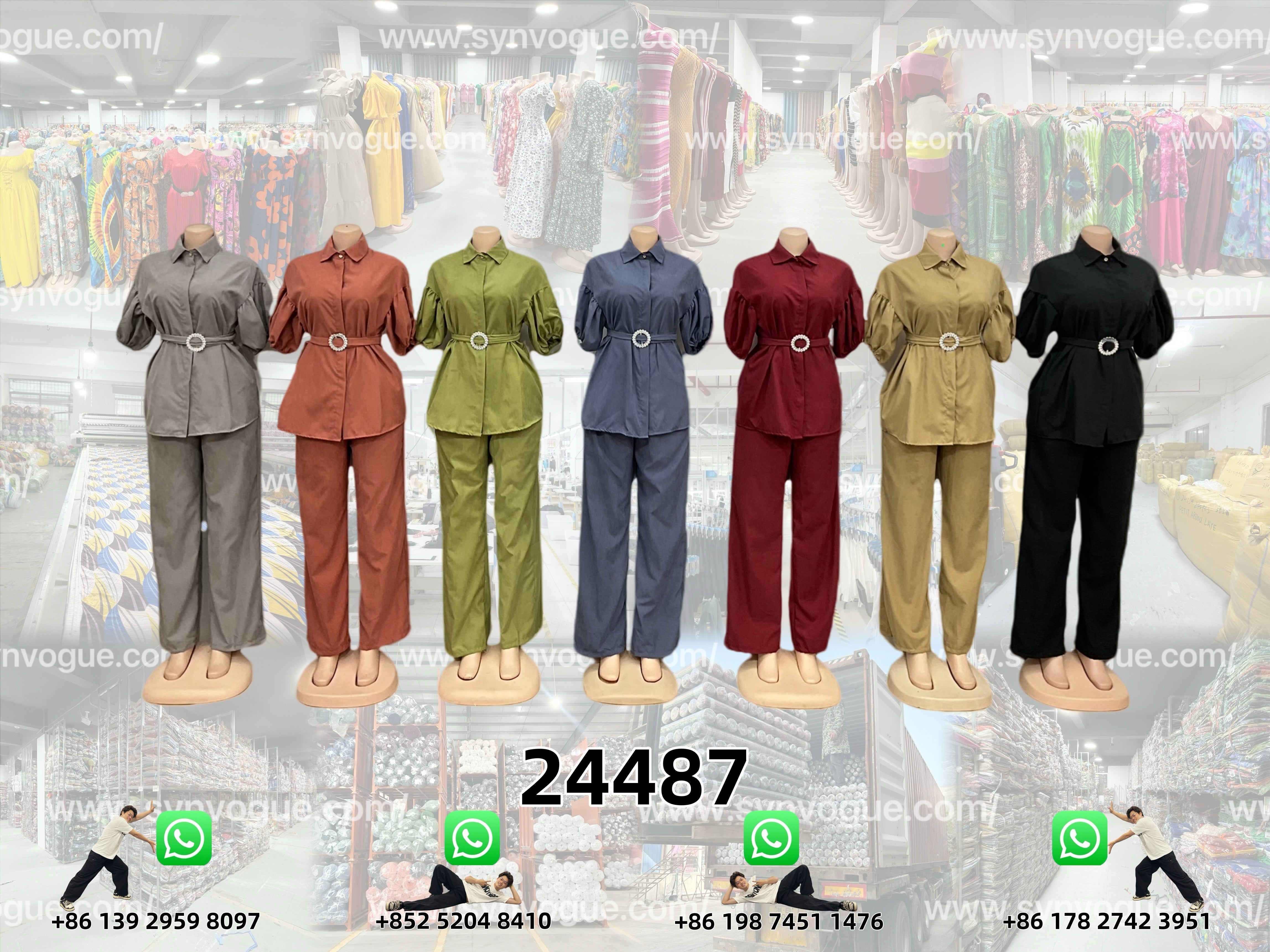 In Stock Now | Superior Texture   PN：24487 👚 Women’s Suits & Sets