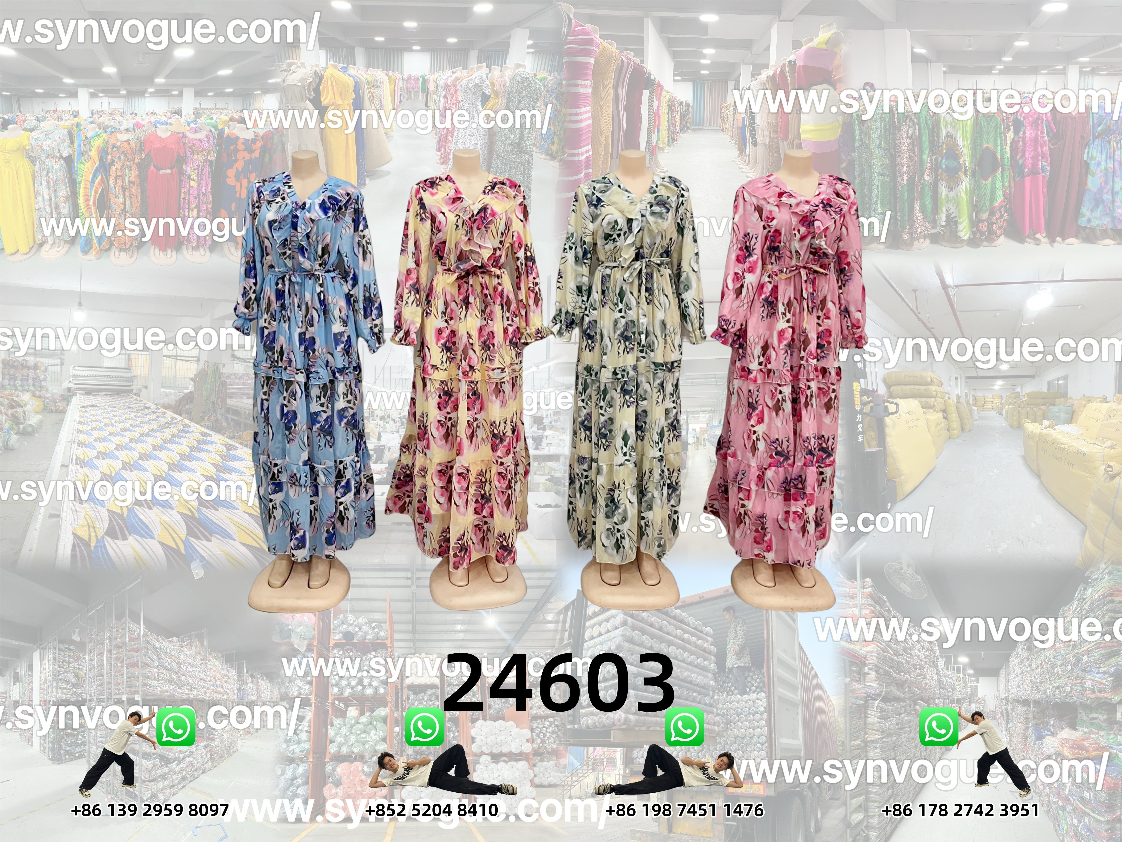 In Stock Now | Superior Texture   PN:24603 👗Stylish Dresses