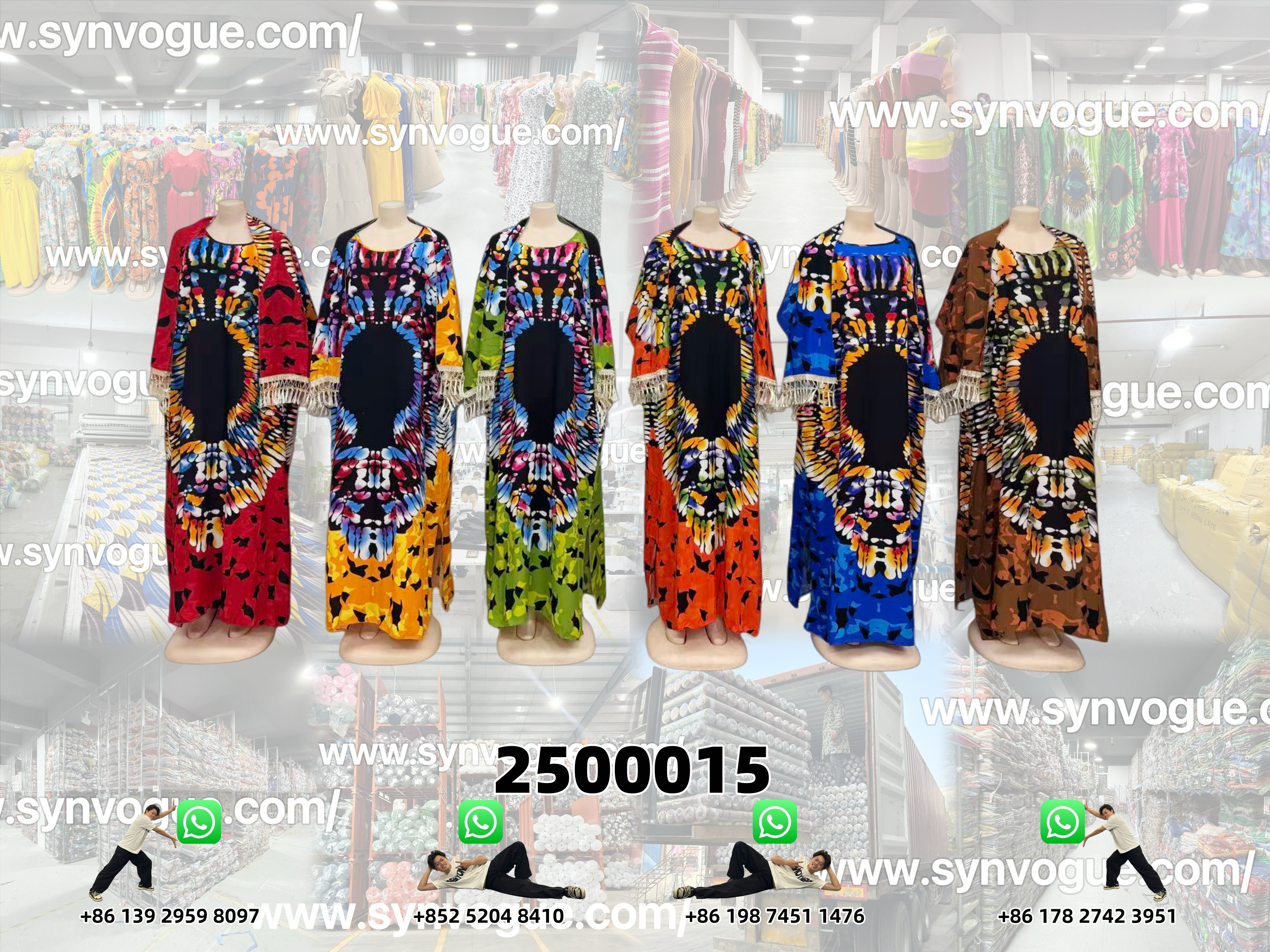 Low Stock Alert | Place Order Soon  PN:2500015  Boubou Dresses