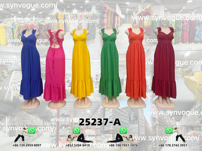Wholesale Ready | MOQ: 12pcs   PN:25237-A  👗Stylish Dresses