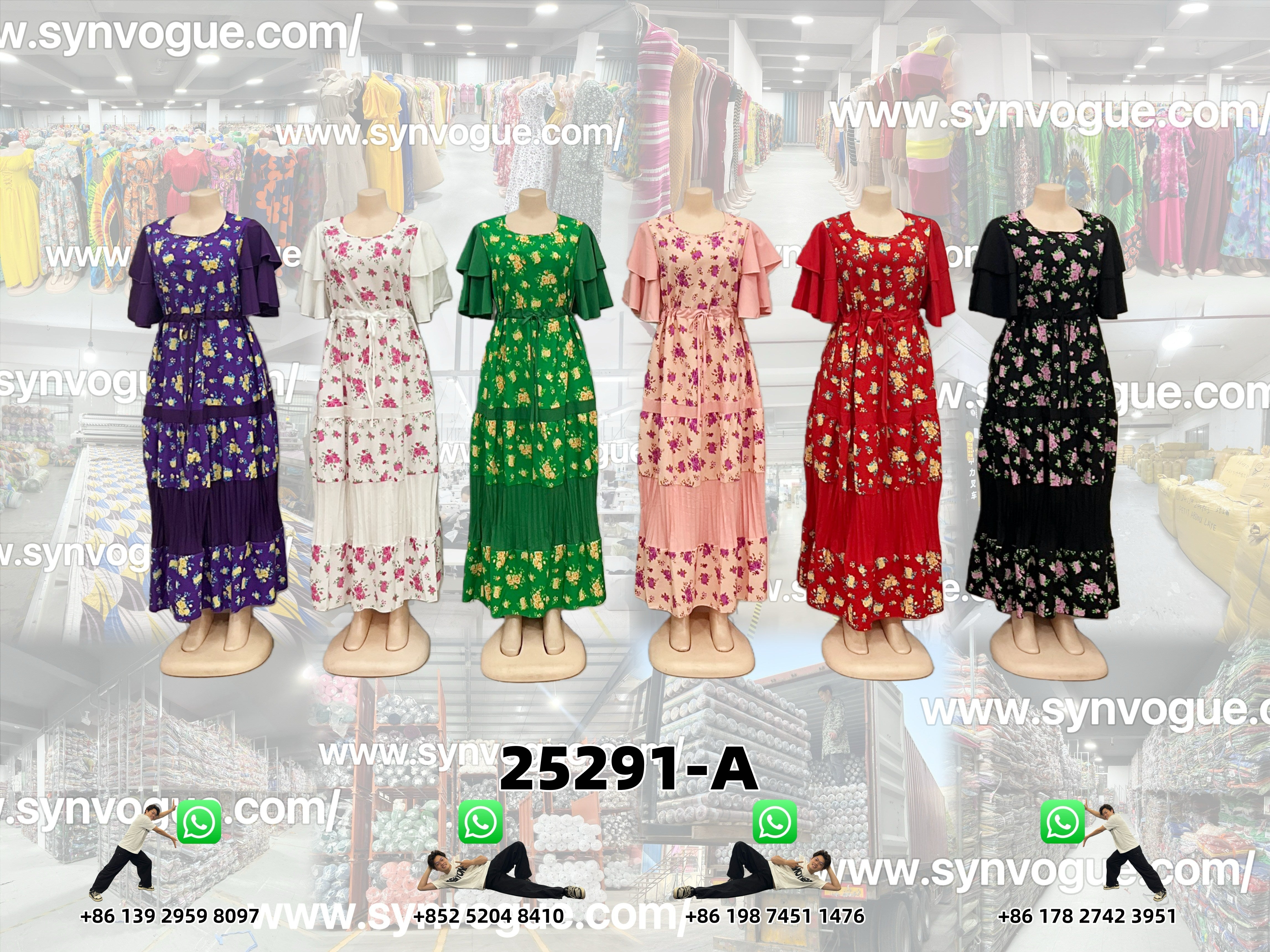 Trusted by African Boutiques | In Stock   PN:25291-A  👗Stylish Dresses