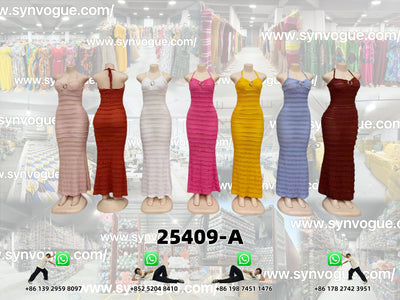 High-Grade Fabric | Immediate Dispatch PN:25409-A 👗Stylish Dresses