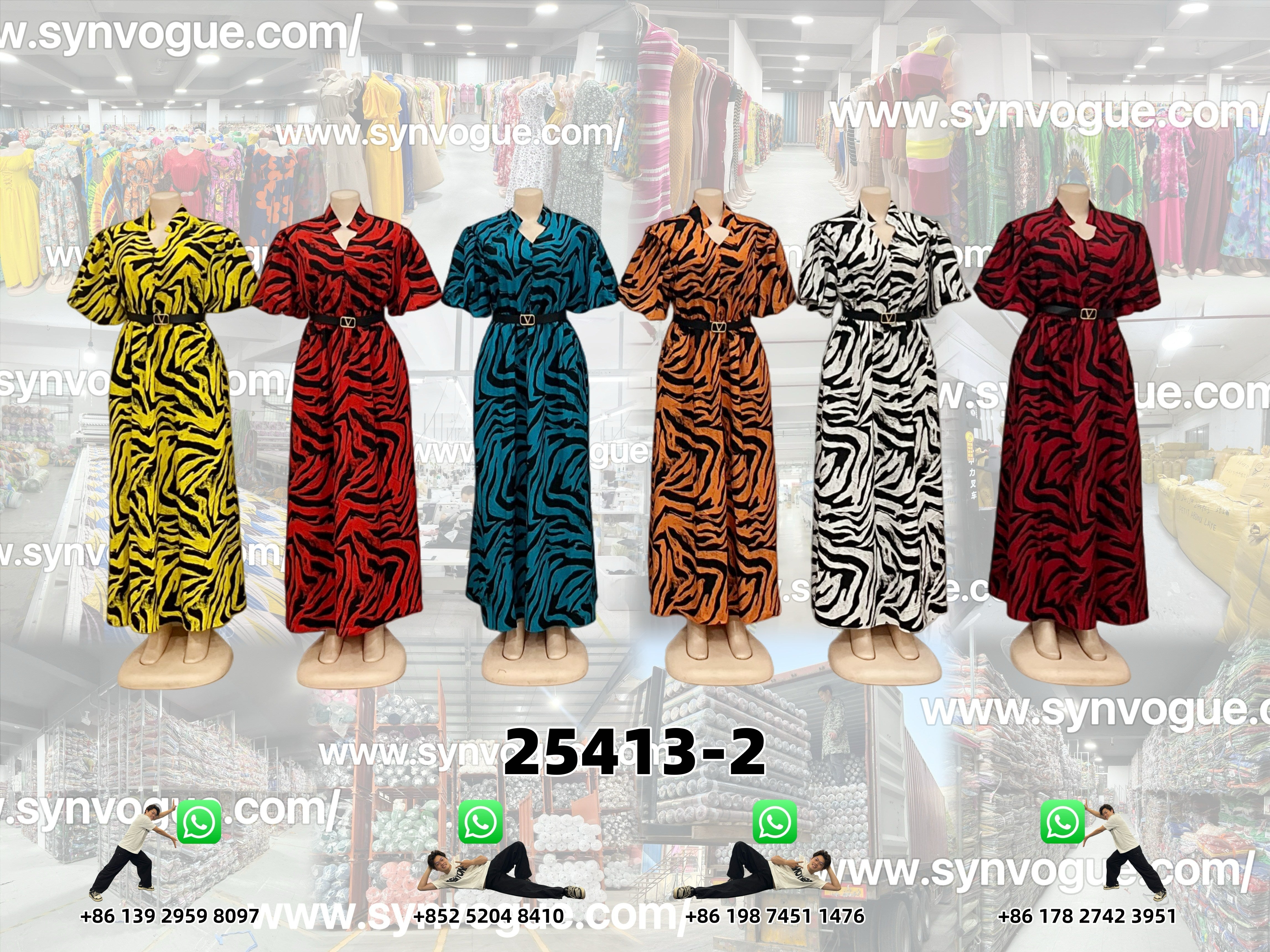 Premium Fabric | Ships Fast  PN:25413-2  👗Stylish Dresses