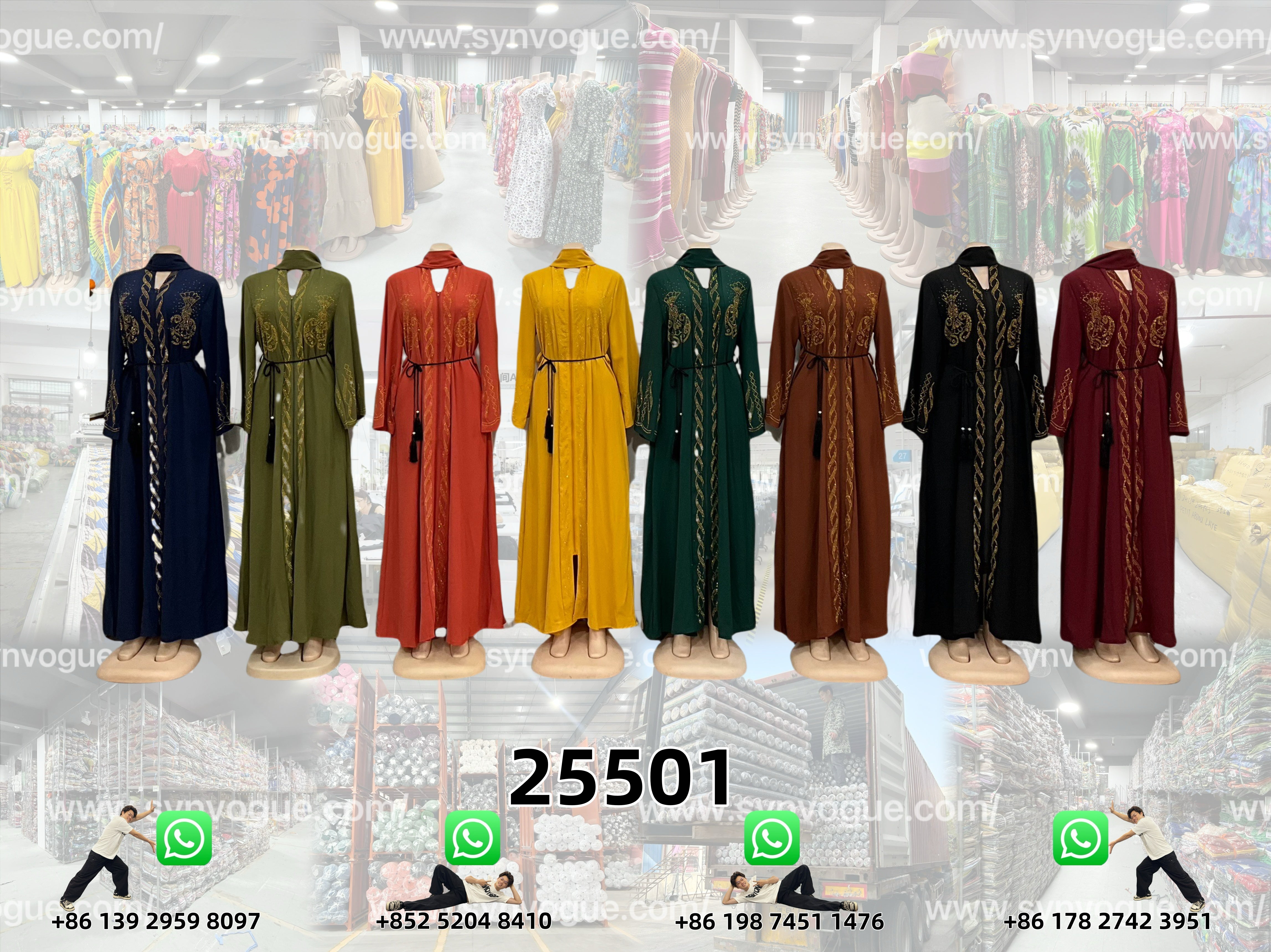 Ready to Ship | Top-Quality Material    PN:25501  Boubou Dresses
