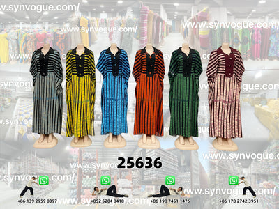 Ready to Ship | Top-Quality Material   PN:25636 Boubou Dresses