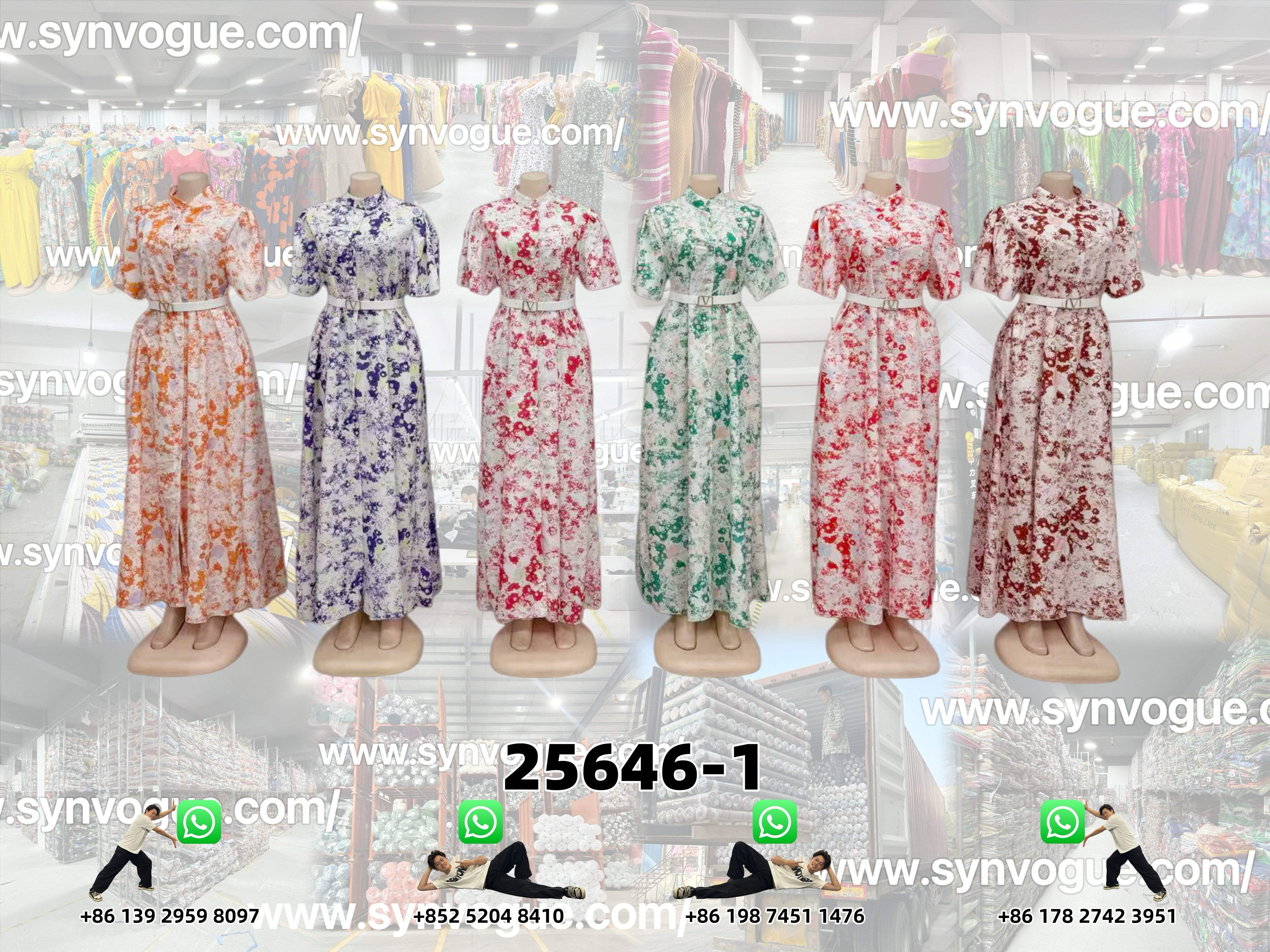 Ready to Ship | Top-Quality Material PN:25646-1  👗Stylish Dresses