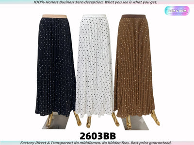2603 Direct From Factory: Premium Pleated Skirts at Rock-Bottom Prices!