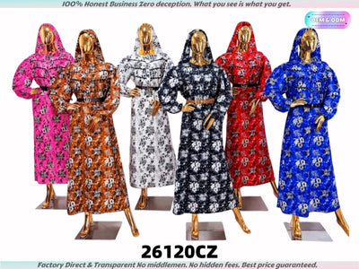 26120 Vente Directe d'Usine Robe Imprimée Haute Qualité Prix Bas