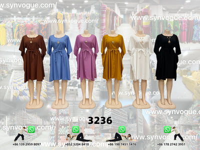 Ready to Ship | Top-Quality Material PN:3236 👗Stylish Dresses