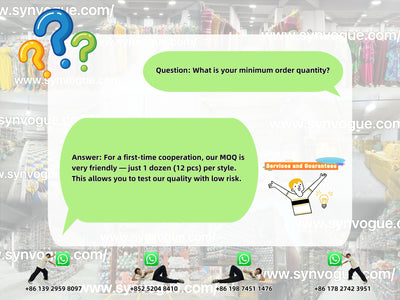 💰   What is your minimum order quantity?