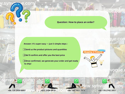 🛒  How to place an order?