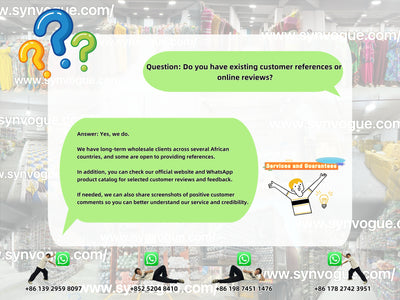 🏷️  Do you have existing customer references or online reviews?