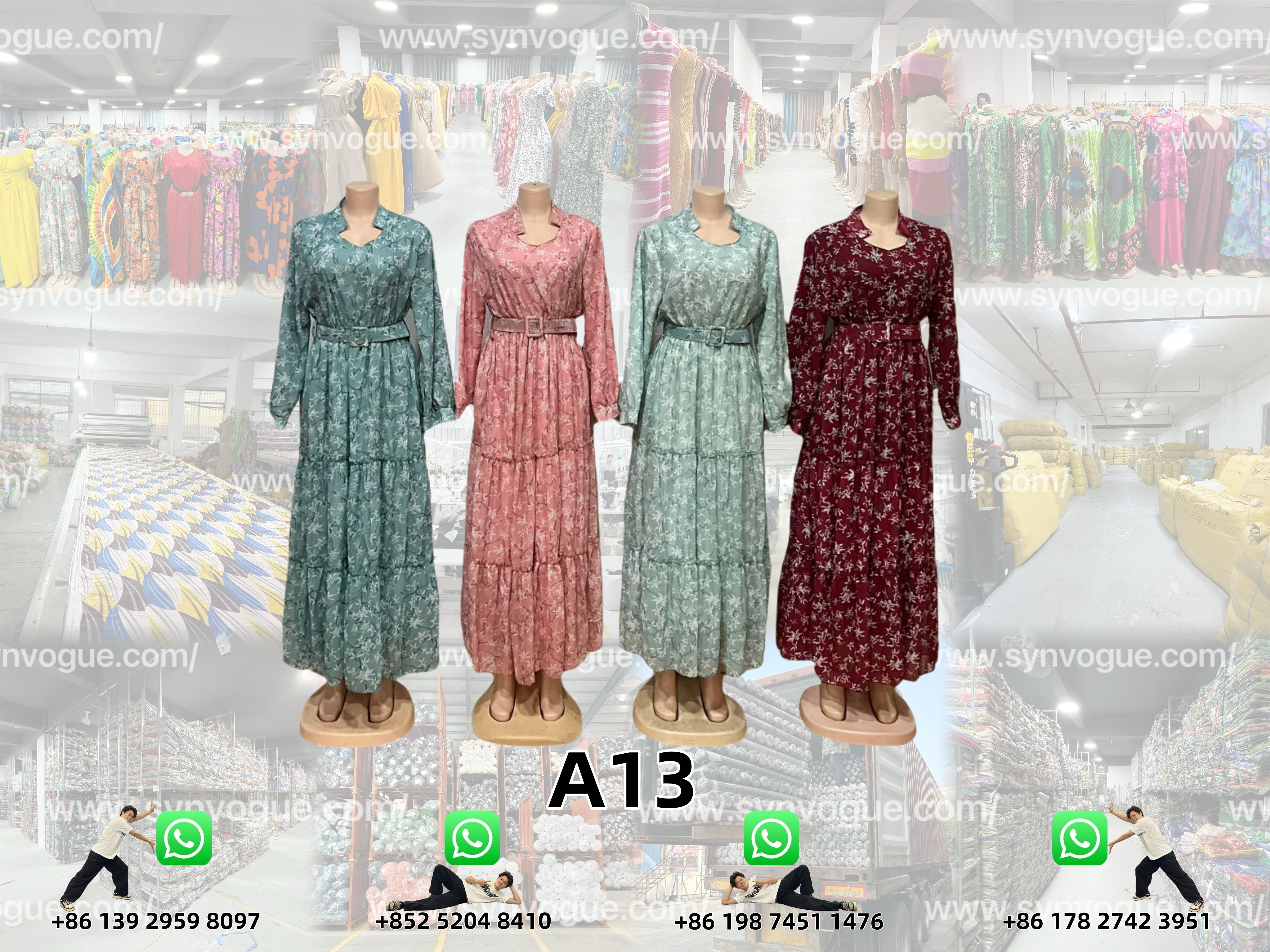MOQ Friendly | Ideal for Bulk Orders   PN：A13 👗 Stylish Dresses
