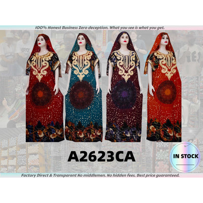 A2623 Factory Direct High Quality African Women Clothing Muslim Robes