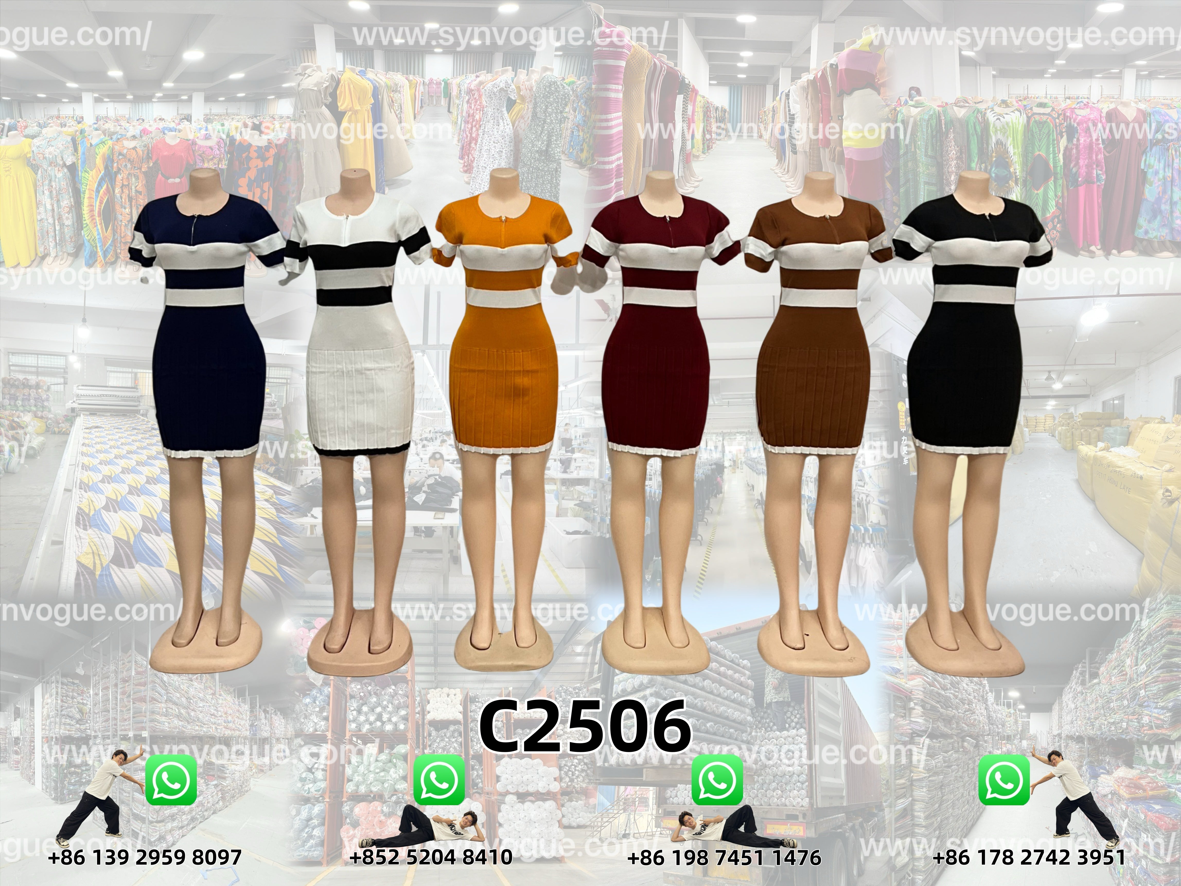 MOQ Friendly | Ideal for Bulk Orders    PN：C2506  🧶 Ladies’ Knitted Sweaters