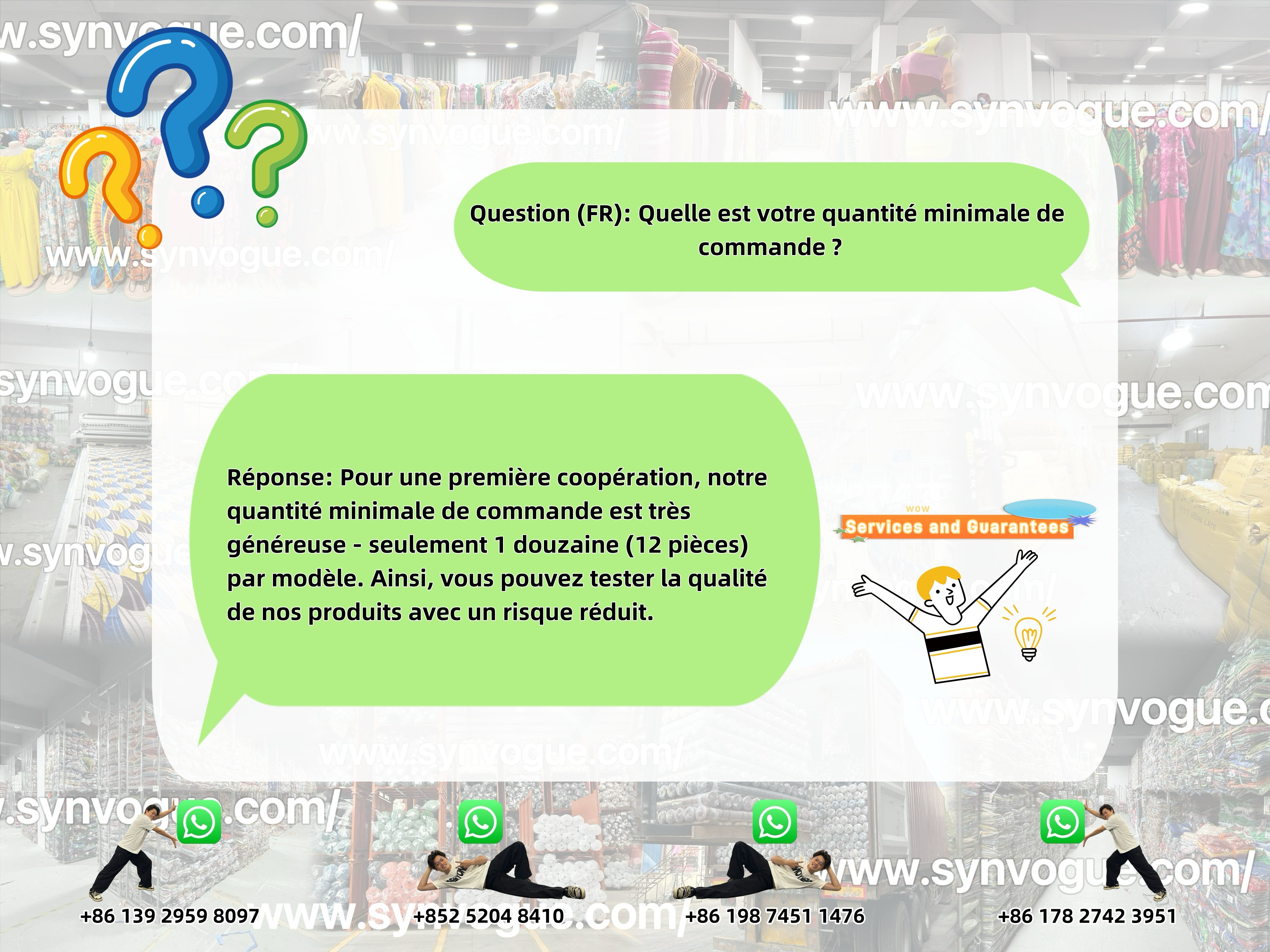 💰   What is your minimum order quantity?