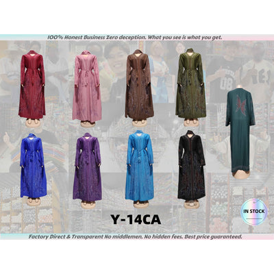 Y-14 Factory Direct High Quality African Women Clothing Muslim Robes
