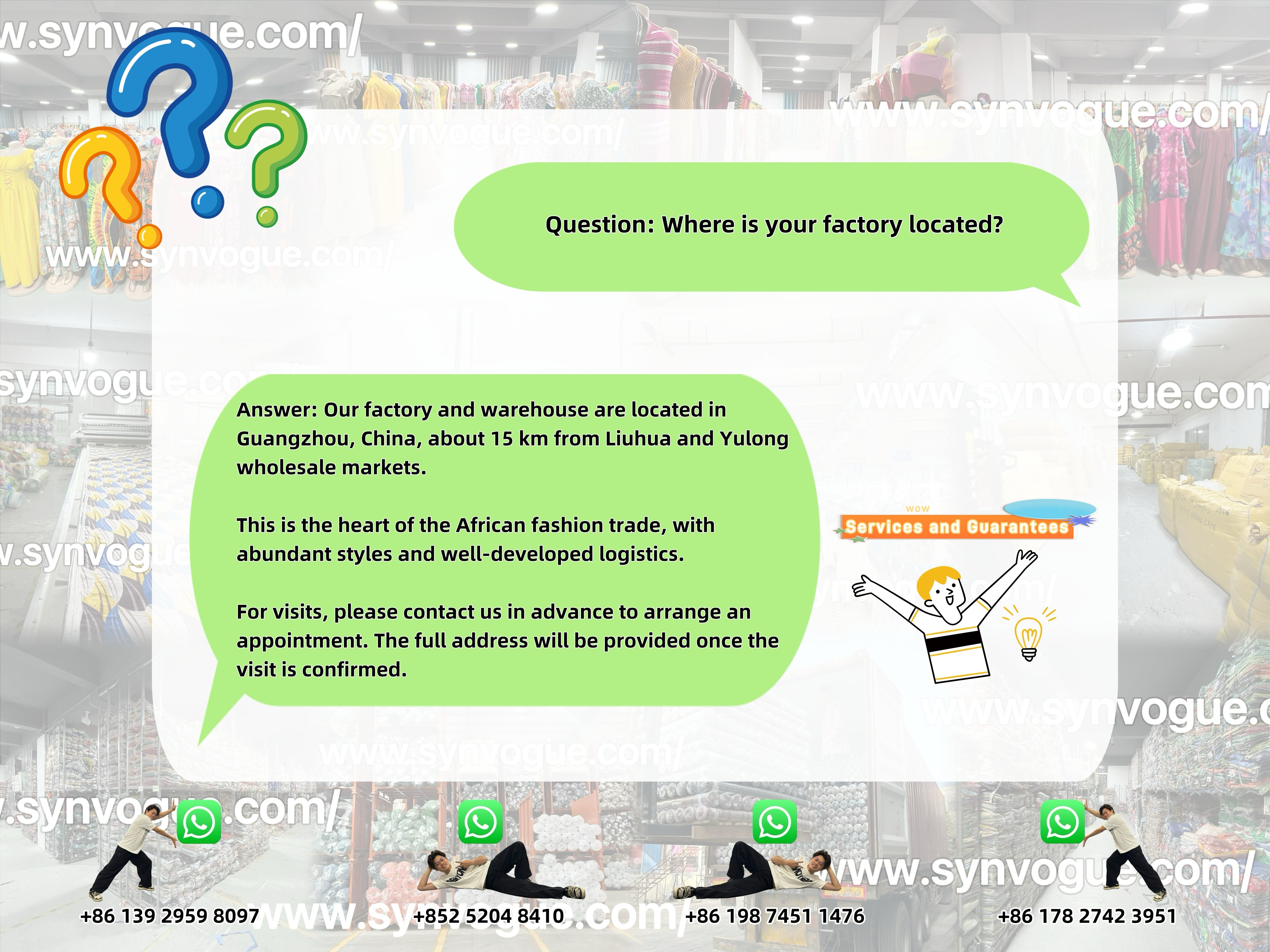 ✅ Where is your factory located?