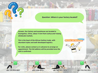 ✅ Where is your factory located?