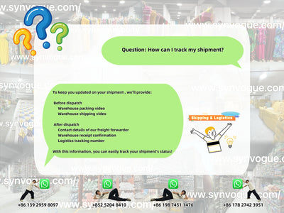 🚚  How can I track my shipment?