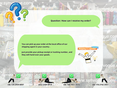 📦  How can I receive my order?