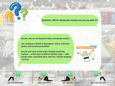 🌆  Which wholesale market are you located in?