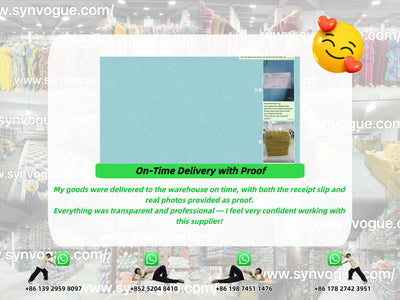 👍Personally Inspects Goods, Very Responsible