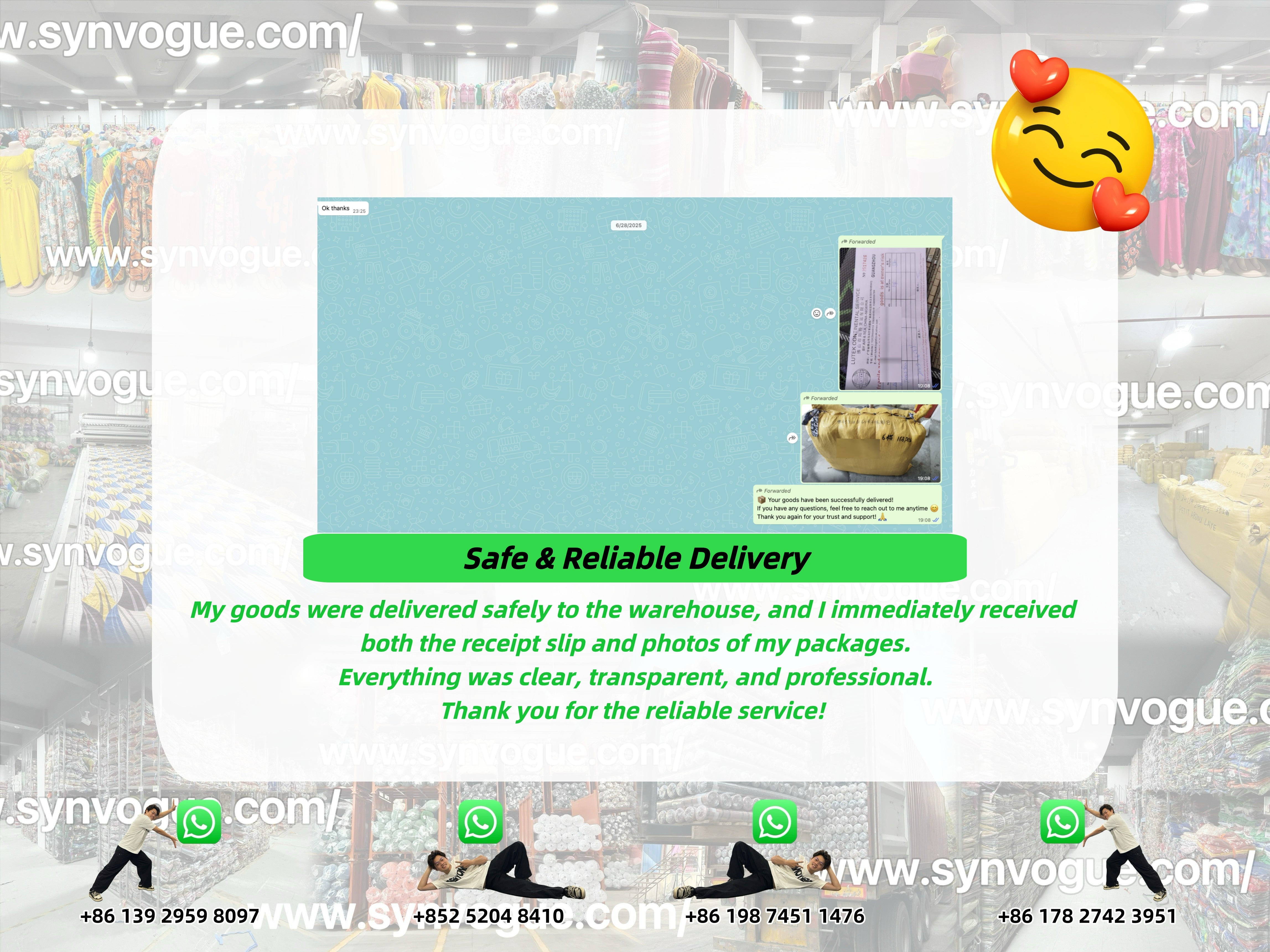 📦 Pleasant Cooperation, Highly Recommended