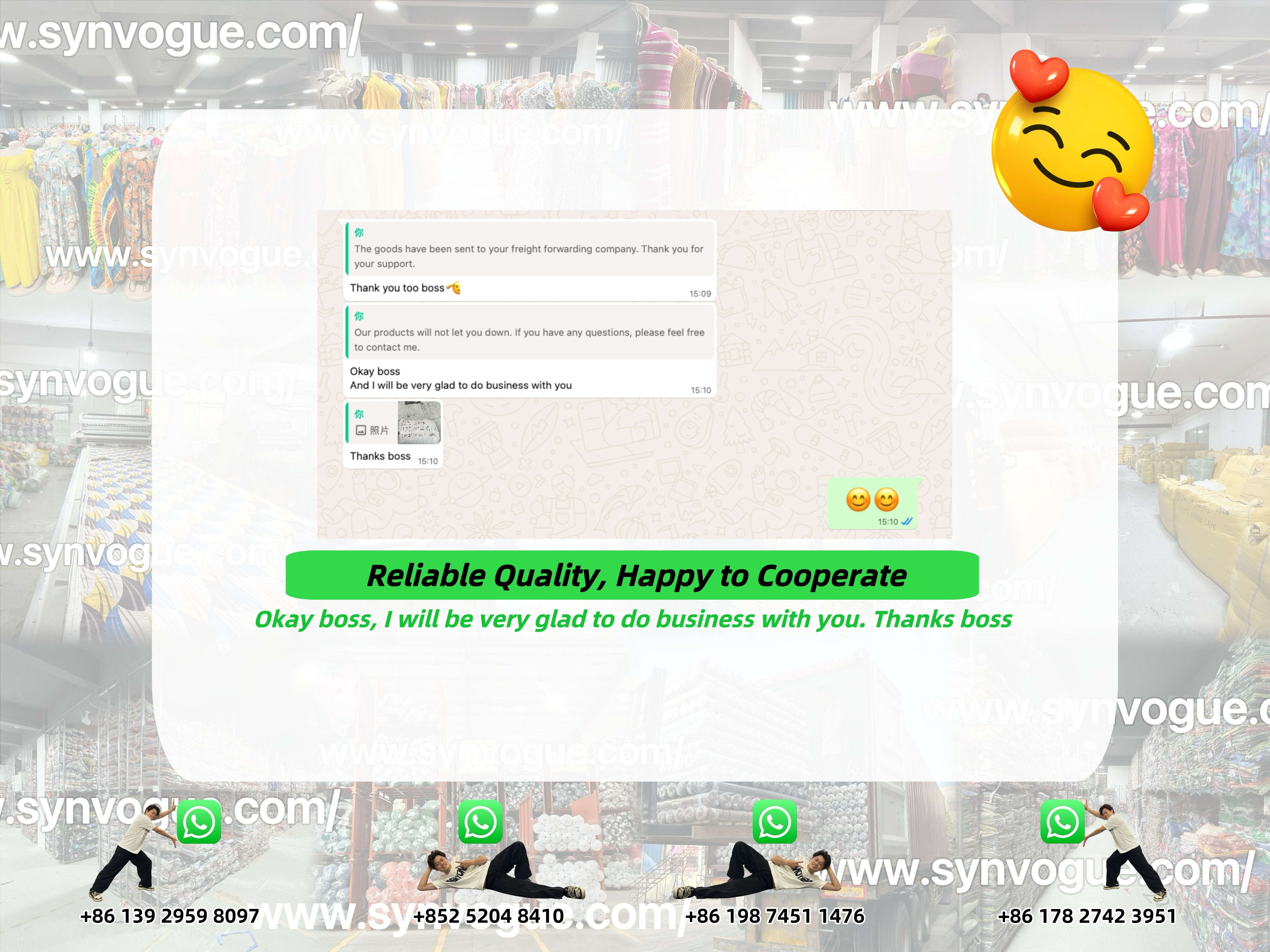 ✅ Good Communication, Smooth Cooperation