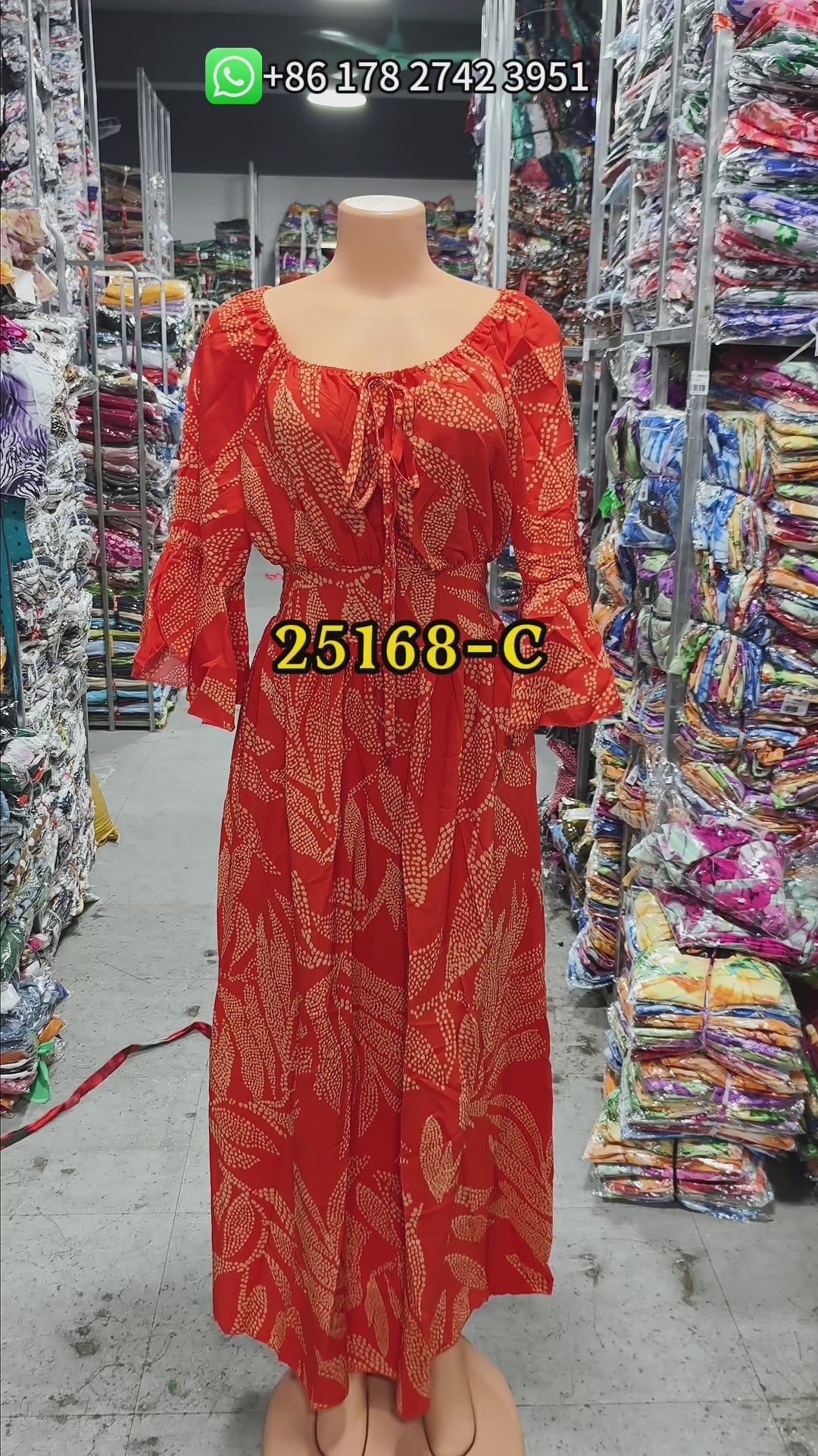 In Stock Now | Superior Texture   PN:25168-C  👗Stylish Dresses