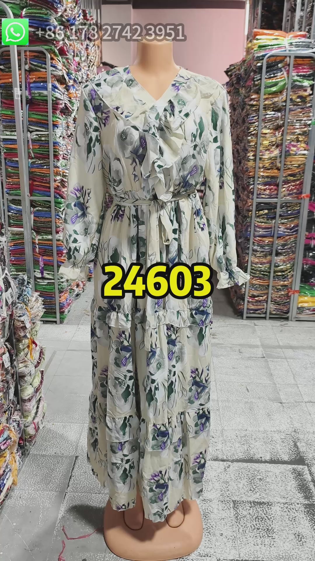 In Stock Now | Superior Texture   PN:24603 👗Stylish Dresses