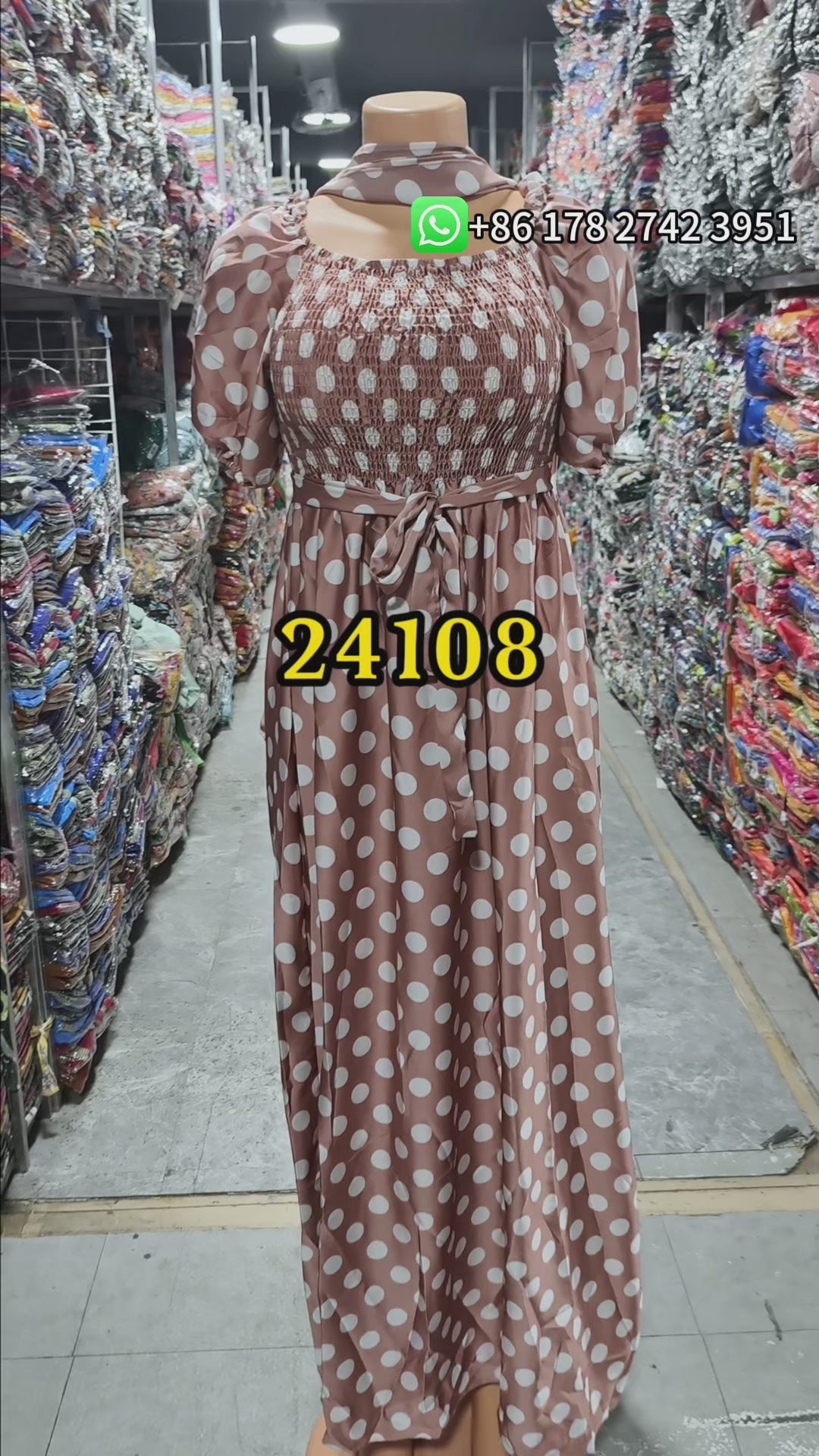 In Stock Now | Superior Texture   PN:23108 👗Stylish Dresses