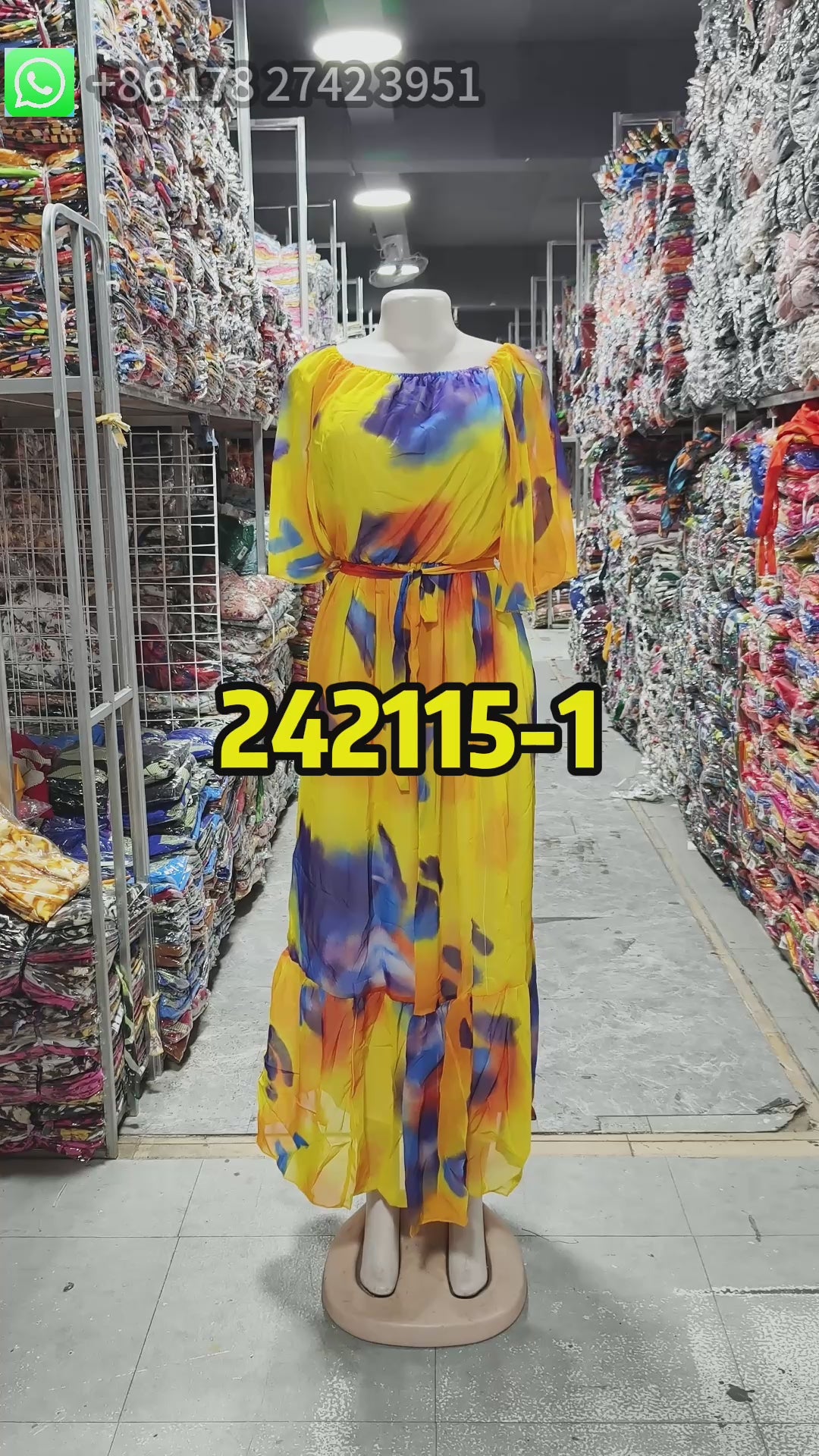 Wholesale Ready | MOQ: 12pcs   PN:242115-1   👗Stylish Dresses
