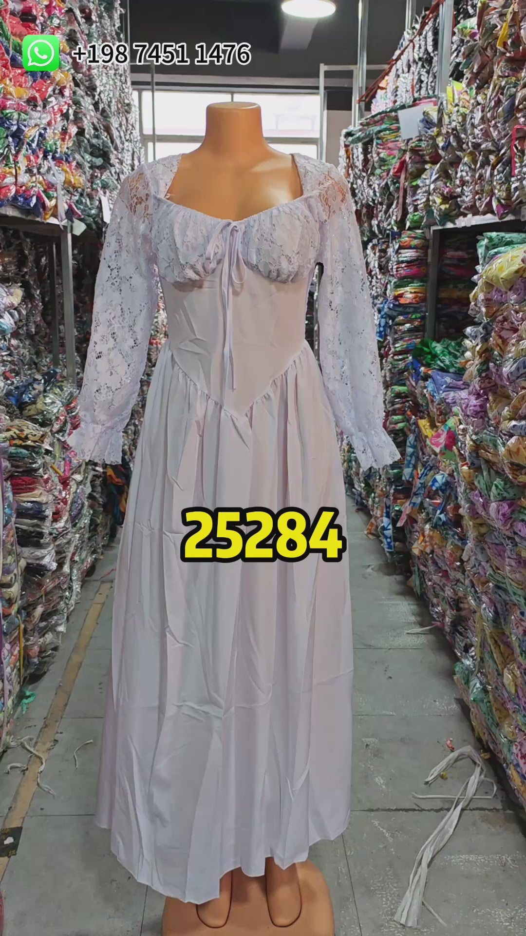 MOQ Friendly | Ideal for Bulk Orders   PN:25284  👗Stylish Dresses