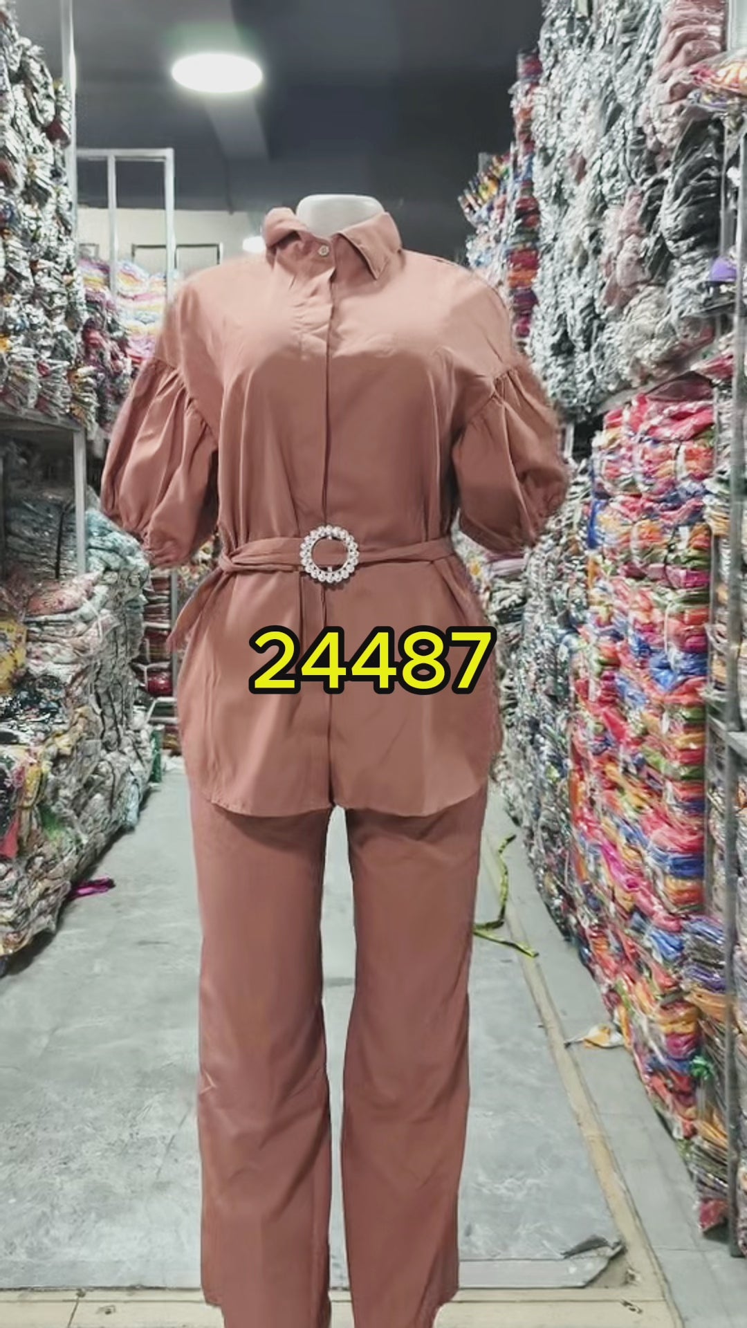 In Stock Now | Superior Texture   PN：24487 👚 Women’s Suits & Sets