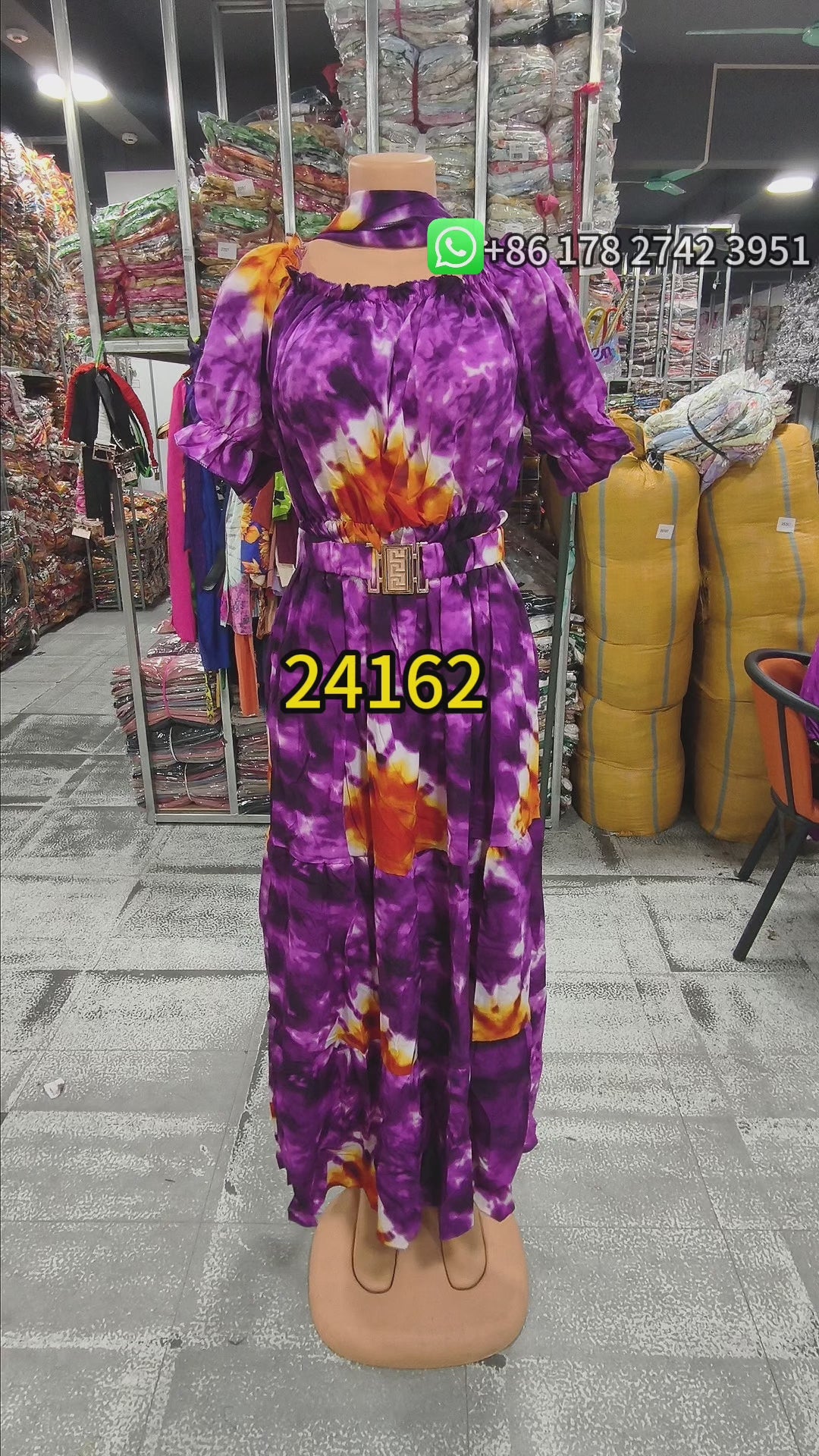Ready to Ship | Top-Quality Material   PN:24162-A  👗Stylish Dresses